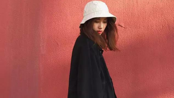 长短檐渔夫帽